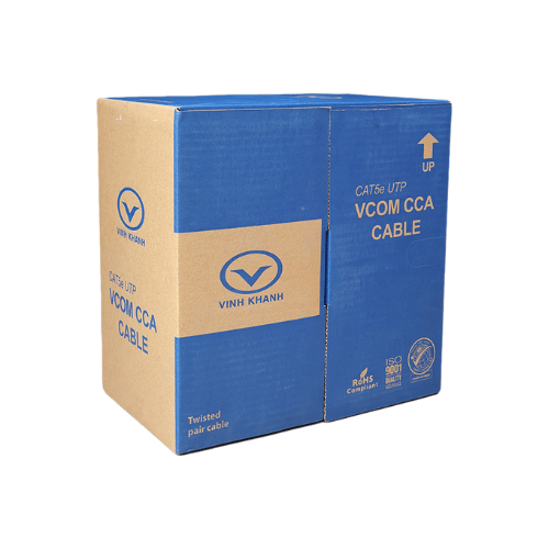 Cáp mạng cat5e vcom L523024 1 Cáp mạng cat5e vcom L523024