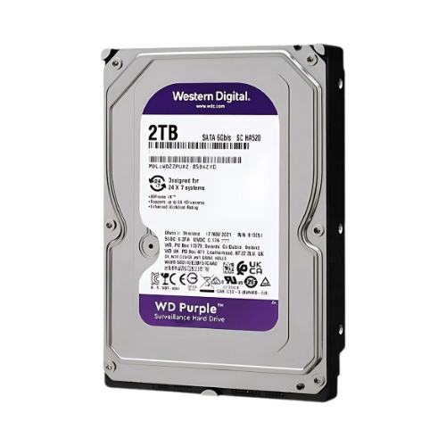 Ổ cứng chuyên camera western digital purple 2TB