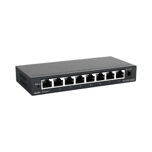 Switch 8 cổng ruijie RG-ES108GD 1 Switch 8 cổng ruijie RG-ES108GD