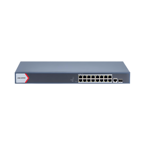 Switch poe 16 cổng hikvision DS-3E1518P-EI/M 1 Switch poe 16 cổng hikvision DS-3E1518P-EI/M