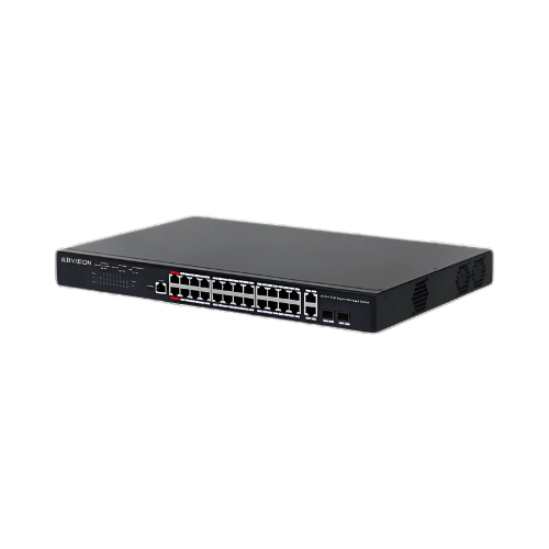 Switch poe 24 cổng kbvision KX-CSW24-PFG-230