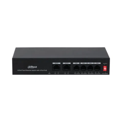 Switch poe 4 cổng dahua DH-PFS3006-4ET-36
