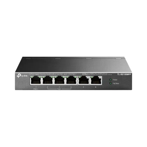 Switch poe 4 cổng tp-link TL-SG1006PP