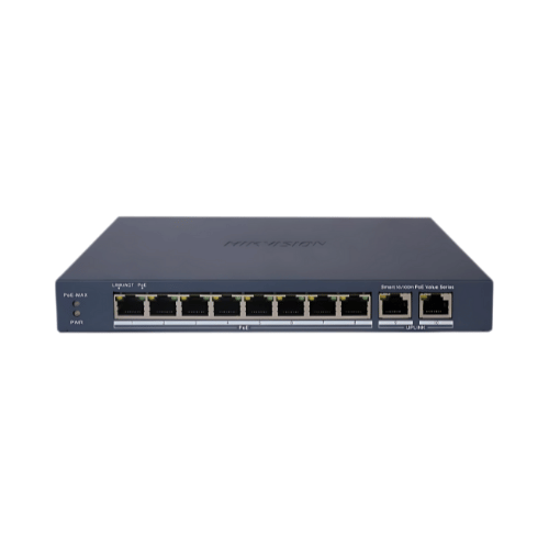 Switch poe 8 cổng hikvision DS-3E1310P-EI/M 1 Switch poe 8 cổng hikvision DS-3E1310P-EI/M