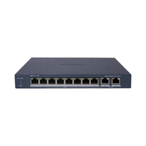 Switch poe 8 cổng hikvision DS-3E1510P-EI 1 Switch poe 8 cổng hikvision DS-3E1510P-EI